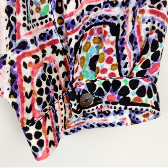 Anthropologie Maeve Tiled Amethyst Dress - Picture 6 of 13